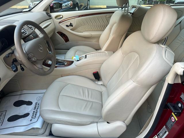 used 2008 Mercedes-Benz CLK-Class car, priced at $12,900