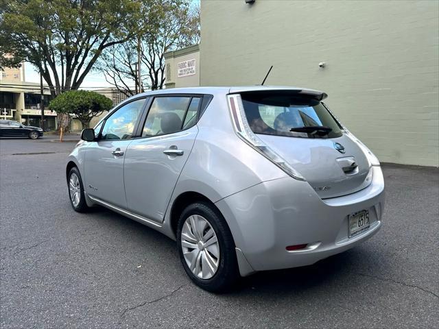 used 2016 Nissan Leaf car, priced at $4,900