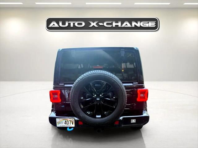 used 2021 Jeep Wrangler Unlimited 4xe car, priced at $35,900