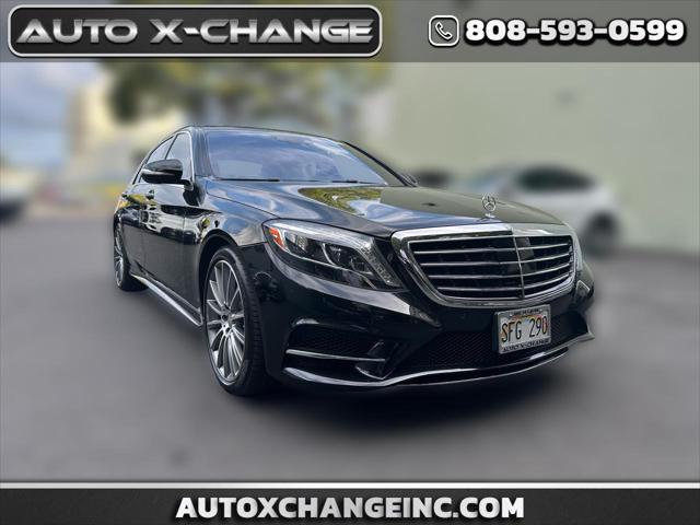 used 2015 Mercedes-Benz S-Class car, priced at $35,900