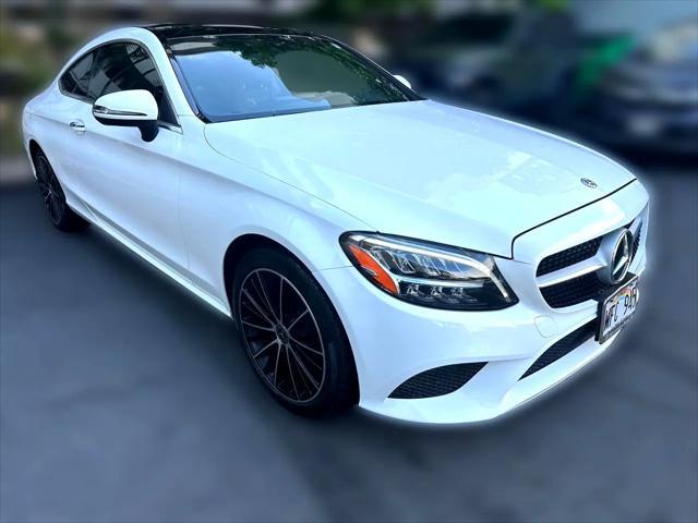 used 2021 Mercedes-Benz C-Class car, priced at $33,900