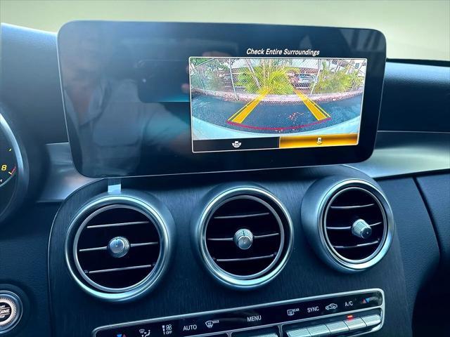 used 2021 Mercedes-Benz C-Class car, priced at $33,900