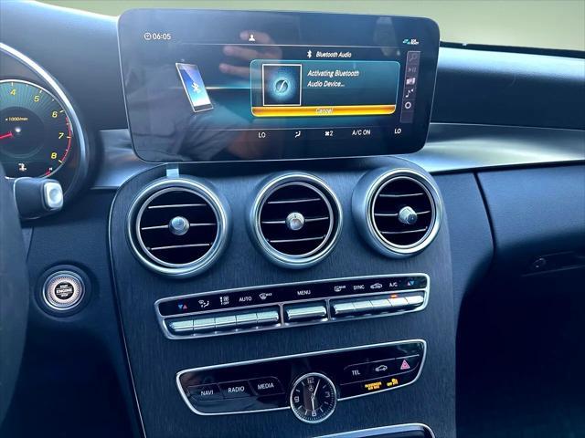 used 2021 Mercedes-Benz C-Class car, priced at $33,900