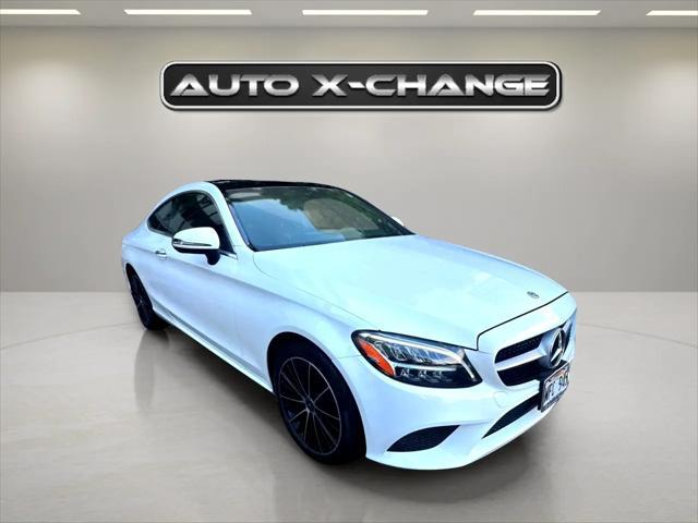 used 2021 Mercedes-Benz C-Class car, priced at $33,900