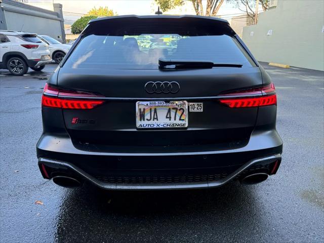used 2022 Audi RS 6 Avant car, priced at $134,900