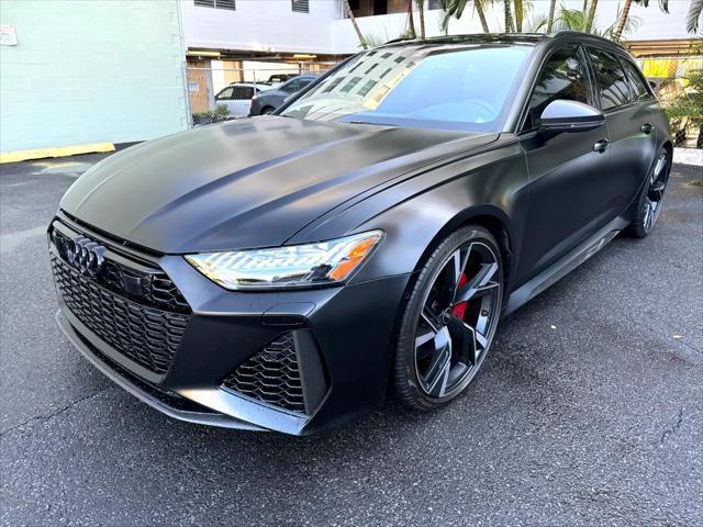 used 2022 Audi RS 6 Avant car, priced at $134,900