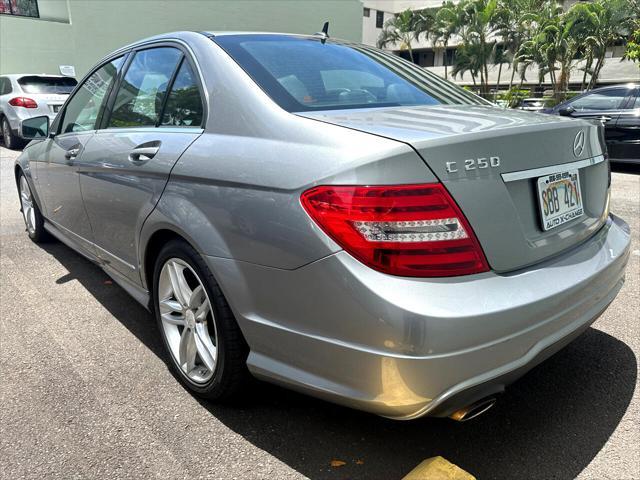 used 2012 Mercedes-Benz C-Class car, priced at $8,900