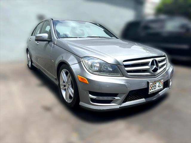 used 2012 Mercedes-Benz C-Class car, priced at $6,900