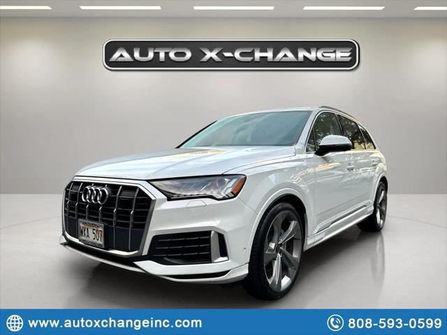 used 2021 Audi Q7 car, priced at $45,900