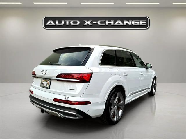 used 2021 Audi Q7 car, priced at $42,900
