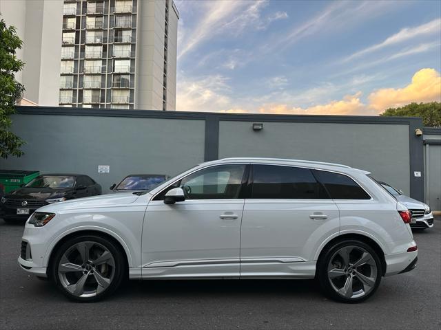 used 2021 Audi Q7 car, priced at $45,900