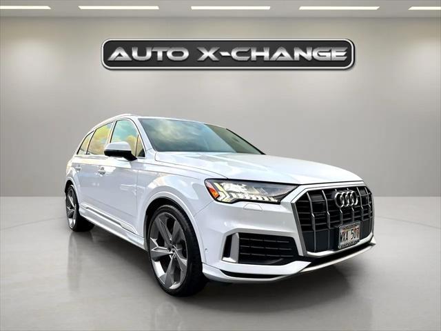 used 2021 Audi Q7 car, priced at $42,900