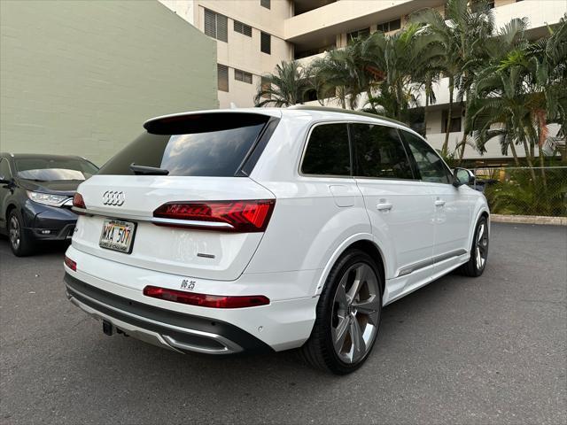 used 2021 Audi Q7 car, priced at $45,900