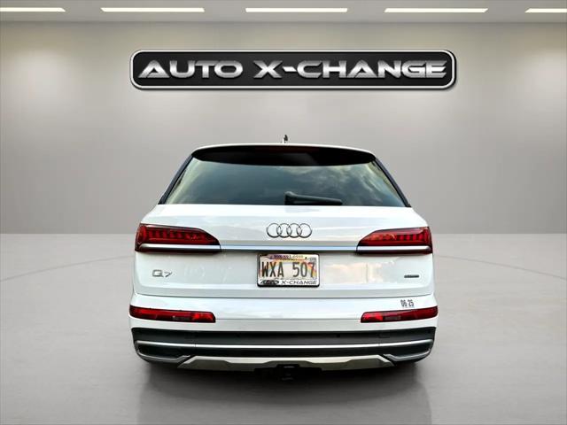 used 2021 Audi Q7 car, priced at $42,900
