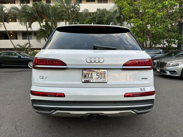 used 2021 Audi Q7 car, priced at $45,900