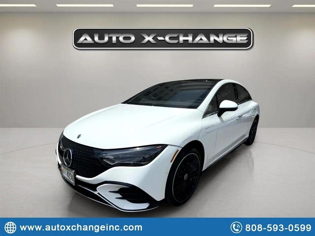 used 2023 Mercedes-Benz EQE 350+ car, priced at $49,900