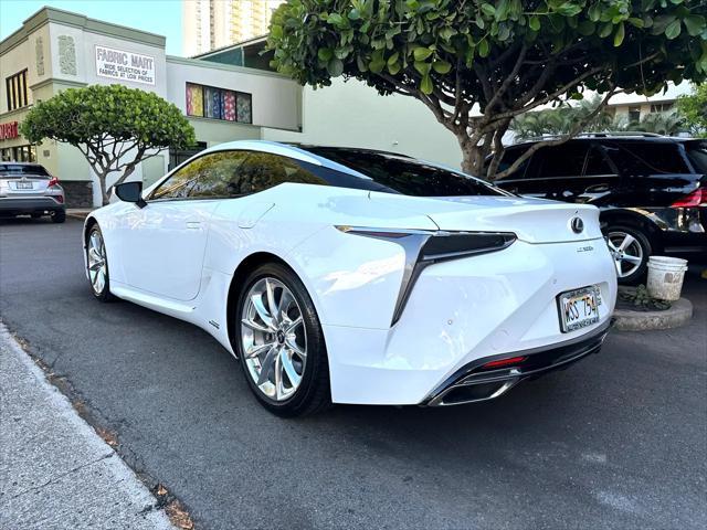 used 2018 Lexus LC 500h car, priced at $69,900