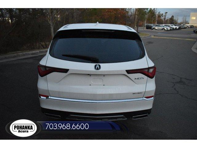 new 2025 Acura MDX car, priced at $55,350