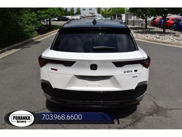 new 2024 Acura ZDX car, priced at $75,450