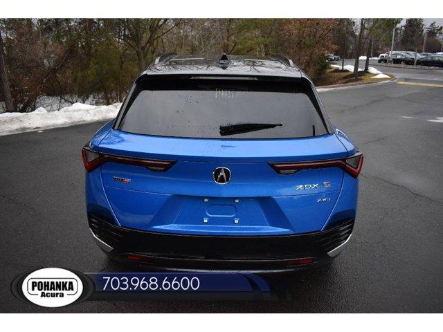 new 2024 Acura ZDX car, priced at $75,450