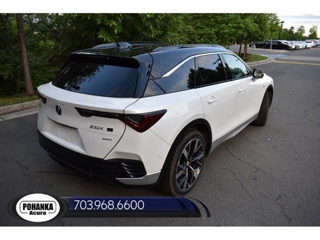 new 2024 Acura ZDX car, priced at $75,450