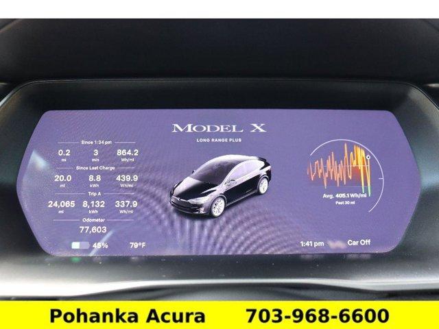 used 2020 Tesla Model X car, priced at $33,381