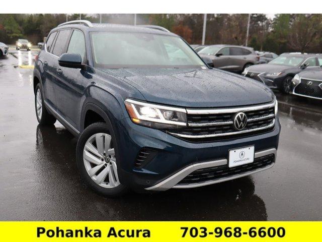 used 2021 Volkswagen Atlas car, priced at $29,540