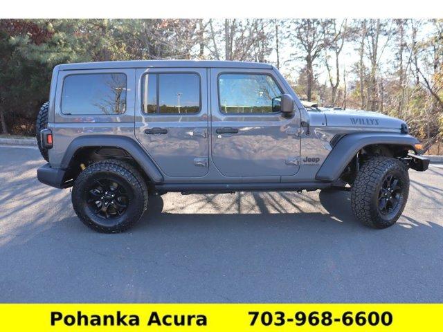 used 2021 Jeep Wrangler car, priced at $31,340