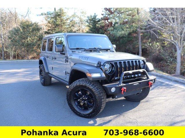 used 2021 Jeep Wrangler car, priced at $31,340