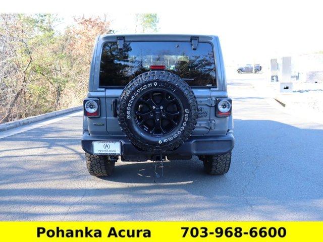 used 2021 Jeep Wrangler car, priced at $31,340