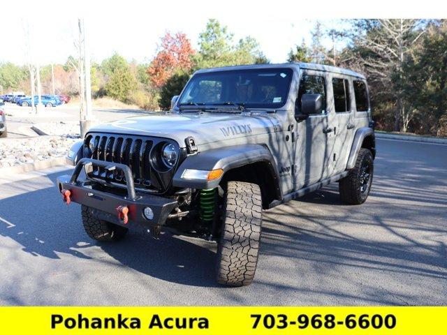 used 2021 Jeep Wrangler car, priced at $31,340