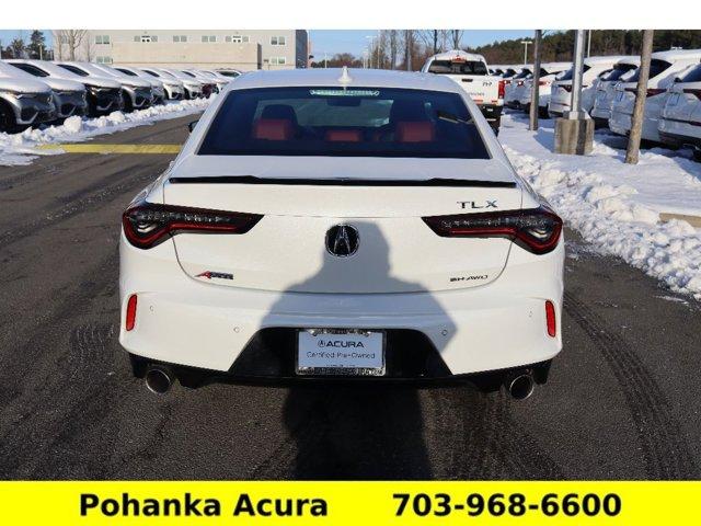 used 2024 Acura TLX car, priced at $43,585