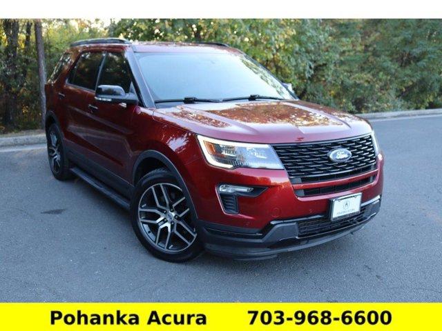 used 2018 Ford Explorer car, priced at $17,881