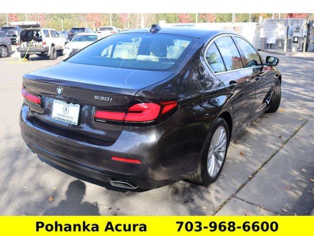 used 2022 BMW 530 car, priced at $37,721