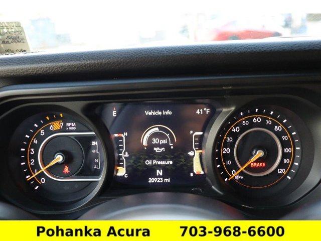 used 2024 Jeep Wrangler car, priced at $35,000