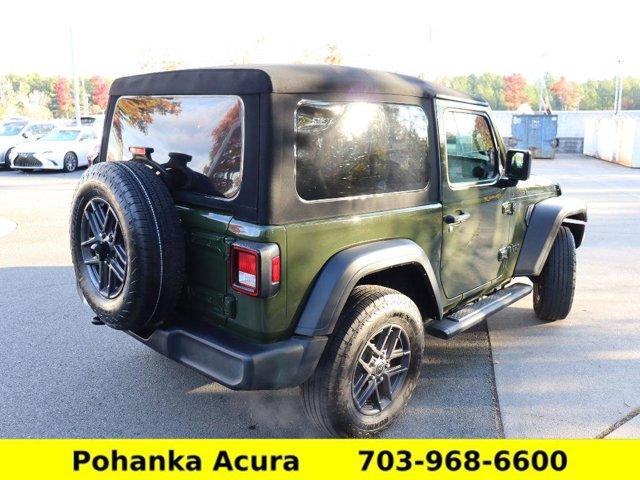 used 2024 Jeep Wrangler car, priced at $35,000