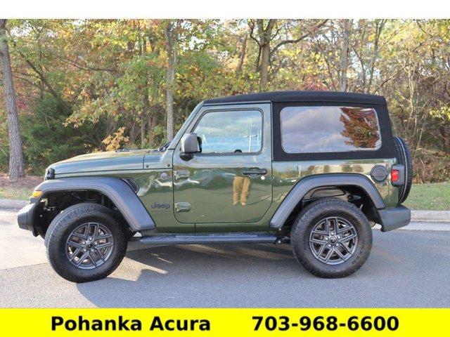 used 2024 Jeep Wrangler car, priced at $35,000