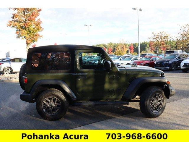 used 2024 Jeep Wrangler car, priced at $35,000
