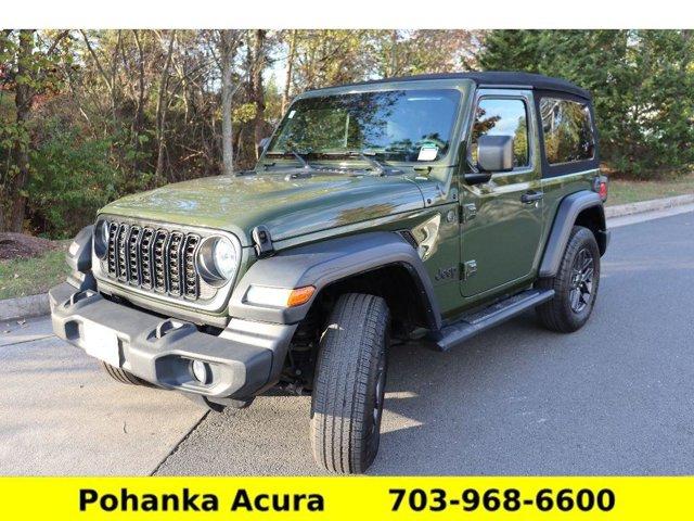 used 2024 Jeep Wrangler car, priced at $35,000