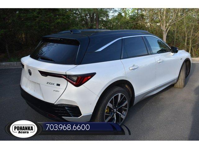 new 2024 Acura ZDX car, priced at $75,450