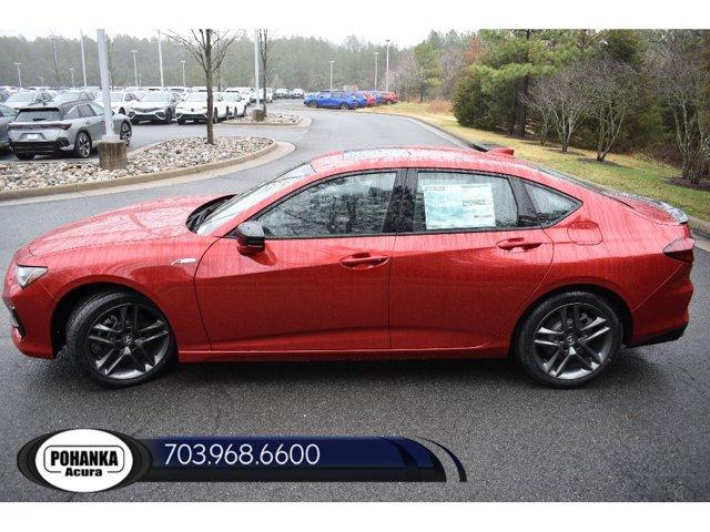 new 2025 Acura TLX car, priced at $52,195