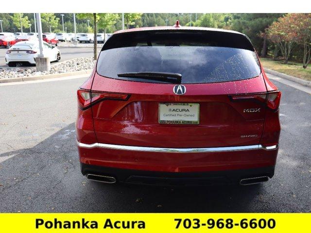 used 2023 Acura MDX car, priced at $50,088