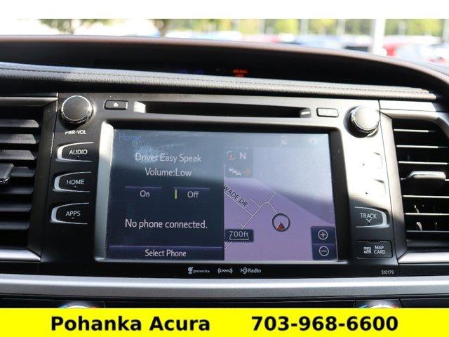 used 2017 Toyota Highlander car, priced at $23,321