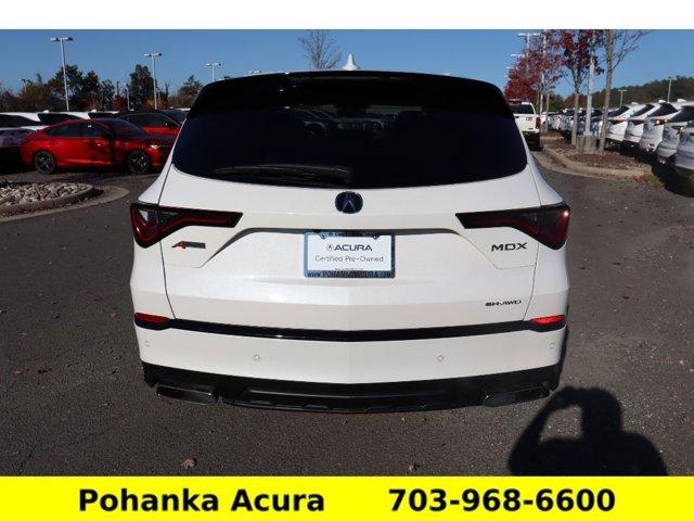 used 2024 Acura MDX car, priced at $54,650