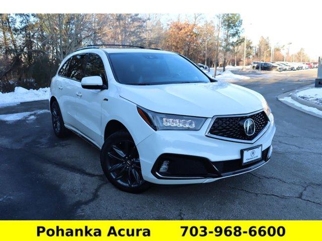 used 2019 Acura MDX car, priced at $21,621