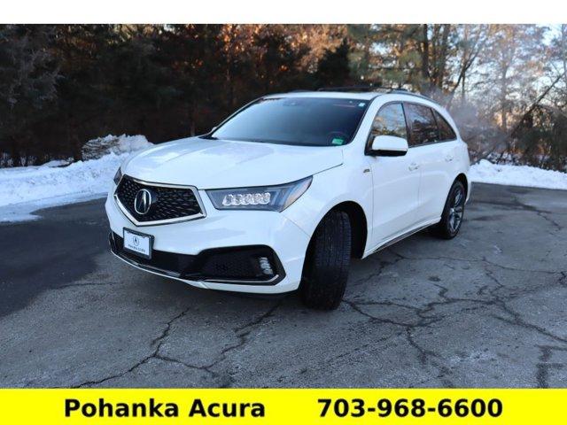 used 2019 Acura MDX car, priced at $21,621