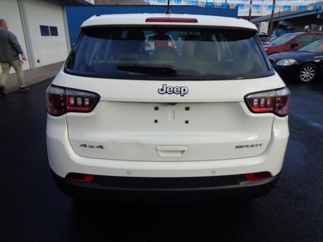 used 2018 Jeep Compass car, priced at $15,500