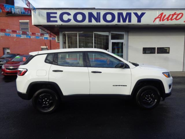 used 2018 Jeep Compass car, priced at $15,500