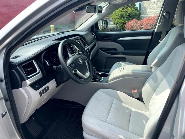 used 2017 Toyota Highlander car, priced at $20,000
