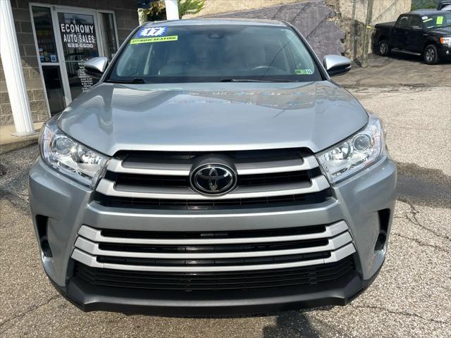 used 2017 Toyota Highlander car, priced at $20,000